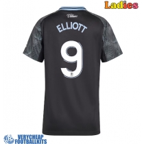 Aston Villa Harvey Elliott #9 Replica Away Shirt Ladies 2025-26 Short Sleeve